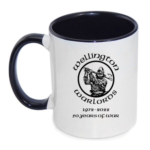 Mug - Black 50yr Logo - Inner Coloured Mug Thumbnail