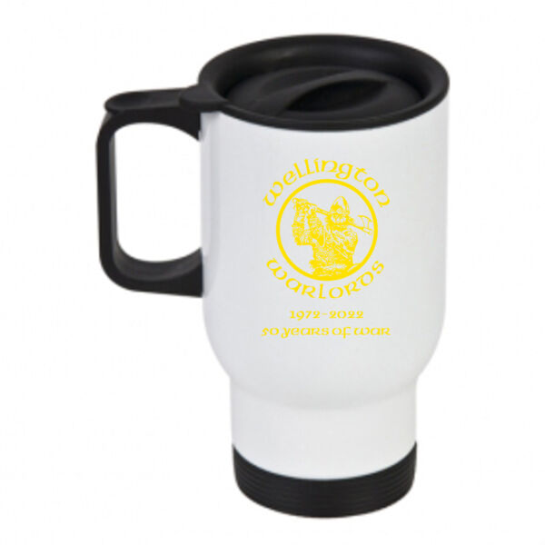 Travel Mug - Yellow 50yr Logo - Travel Mug - Travel Mug Thumbnail