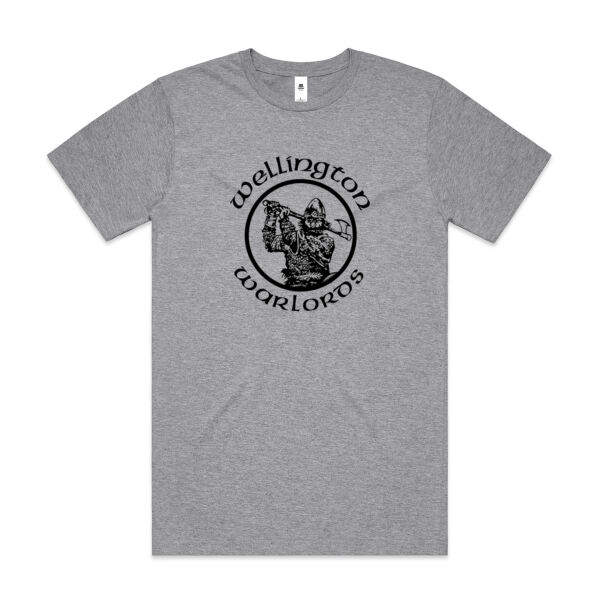 TShirt - Grey or White - Black Logo - Mens Block T shirt 4 Thumbnail